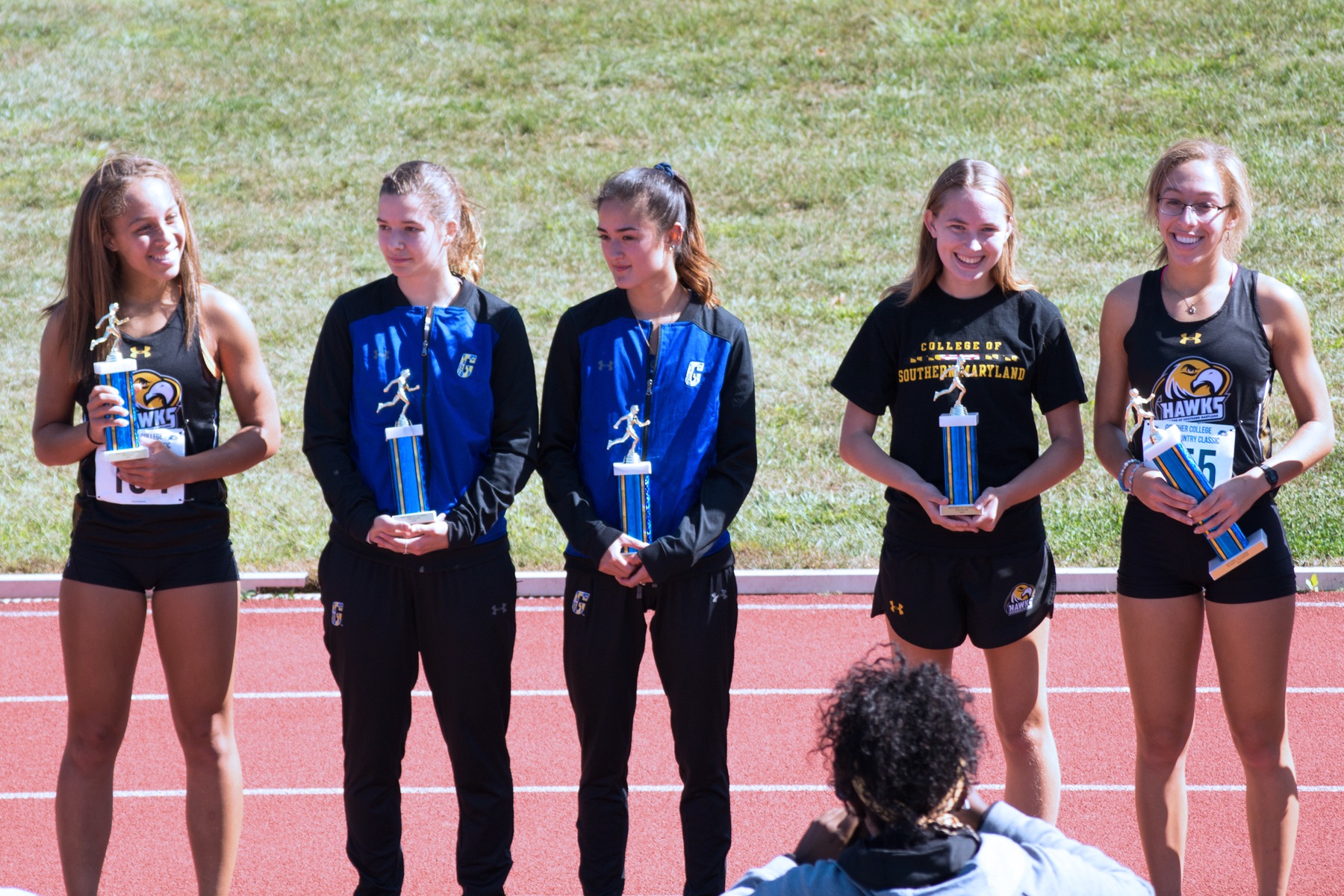 Three Hawks Earn Trophies at Goucher Classic